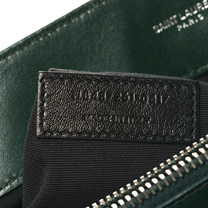 Saint Laurent Calfskin Y Quilted Monogram Medium Loulou Chain Satchel Olive 8 of 12
