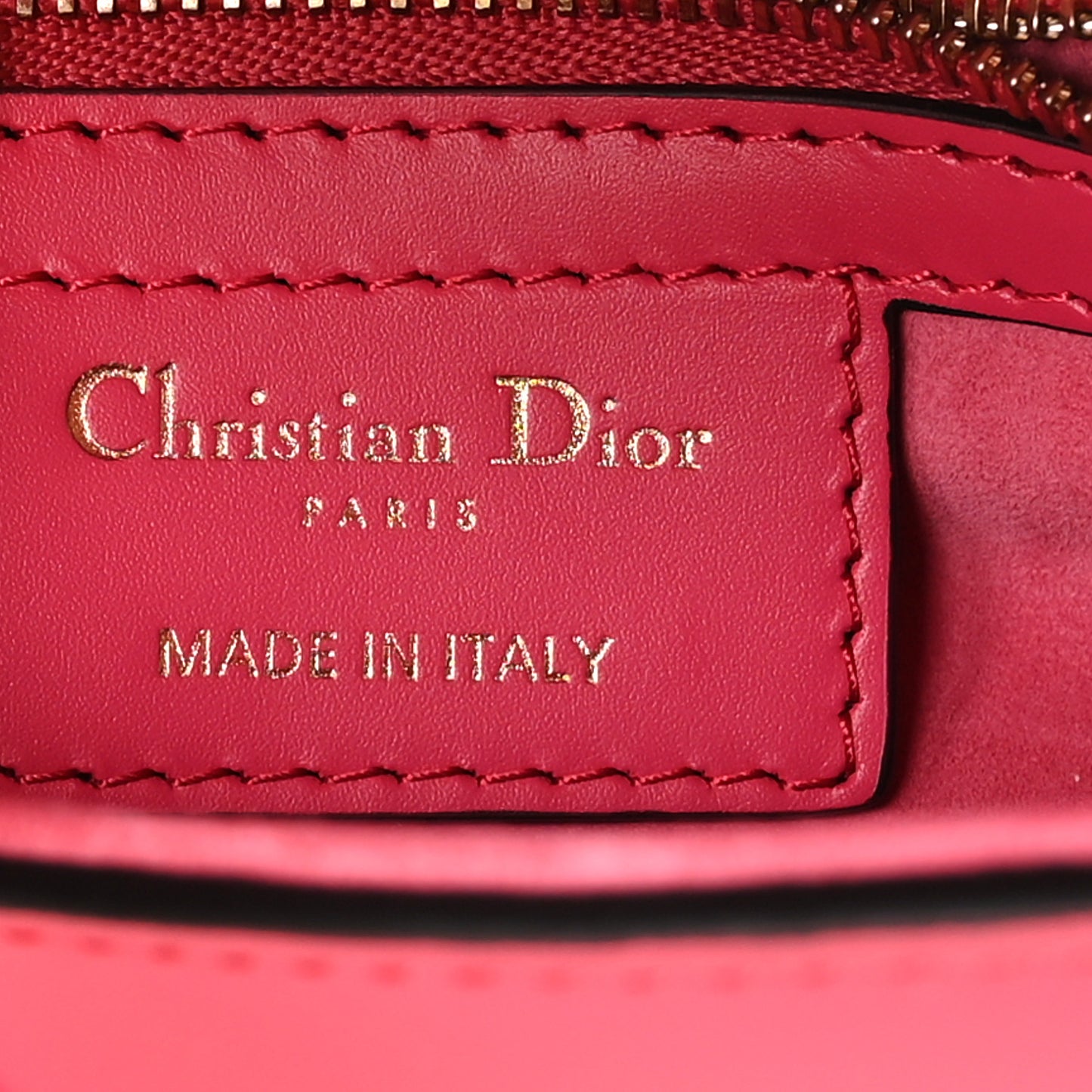 Smooth Calfskin Saddle Bag With Strap Fuchsia