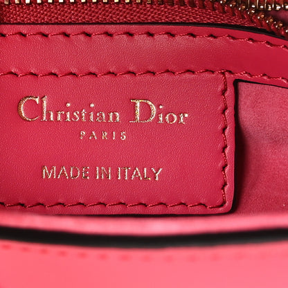 Christian Dior Smooth Calfskin Saddle Bag With Strap Fuchsia 6 of 10