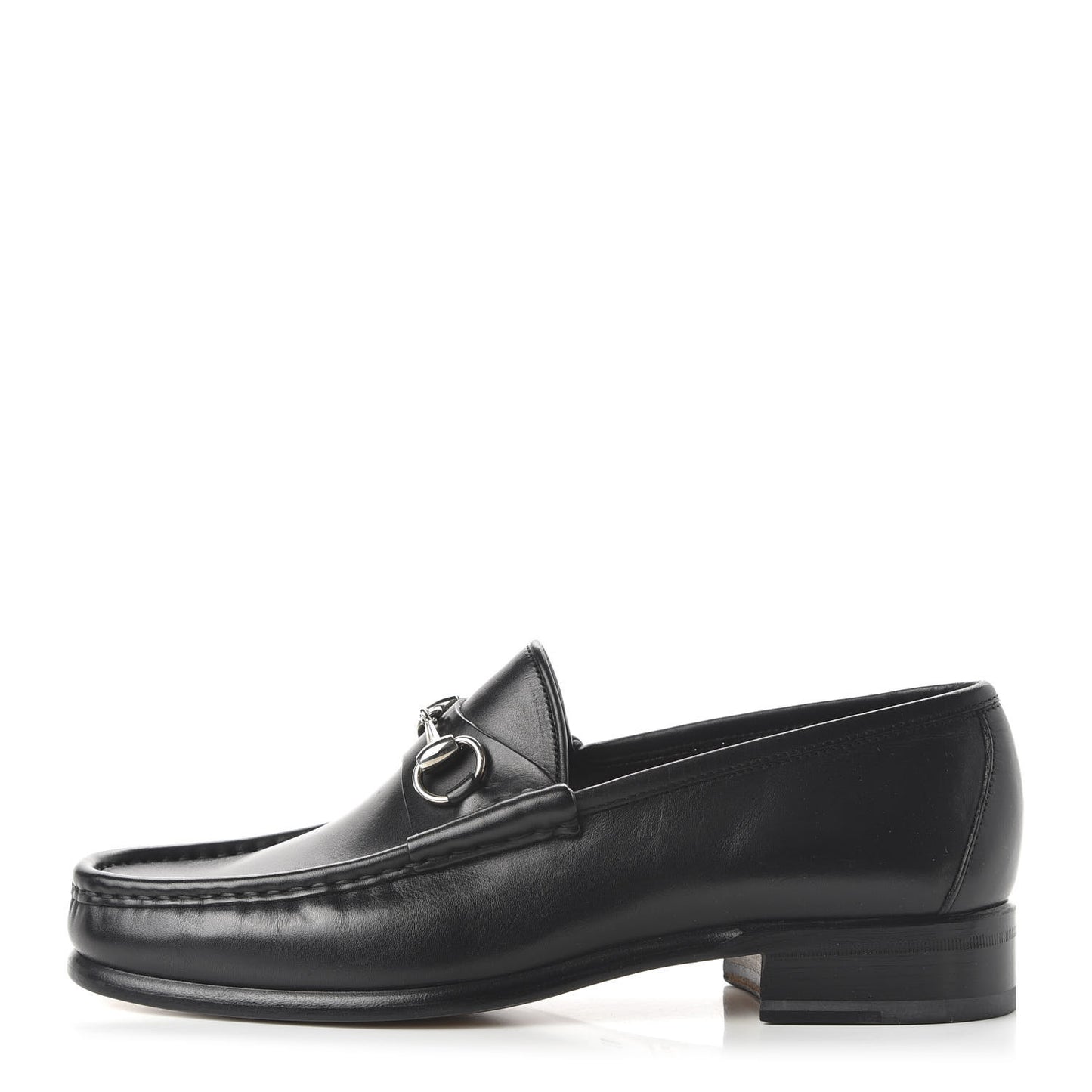 Calfskin Mens 1953 Horsebit Loafers 8 Black