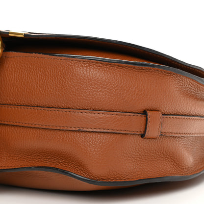 Chloe Calfskin Medium Marcie Round Crossbody Bag Tan 11 of 11