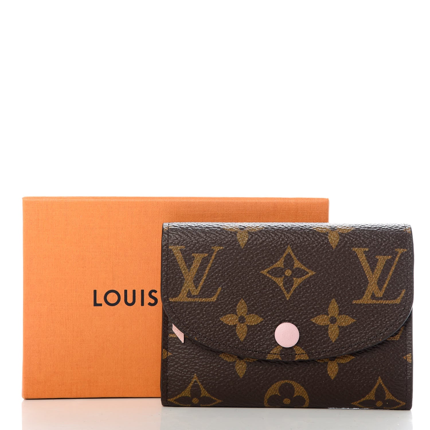 Louis Vuitton Monogram Rosalie Coin Purse Rose Ballerine 8 of 8