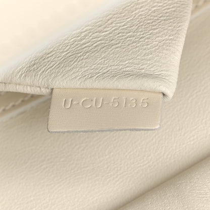 Celine Smooth Calfskin Multicolor Double Stitching Micro Luggage White 6 of 9