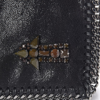 Stella McCartney Shaggy Deer Crystal Falabella Clutch Black 12 of 16