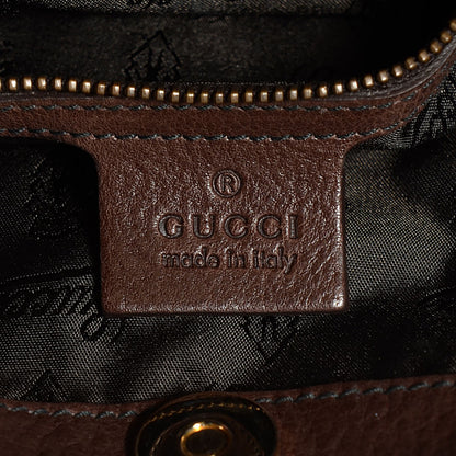 Gucci Suede Fringe Medium Babouska Tote Dark Brown 6 of 8
