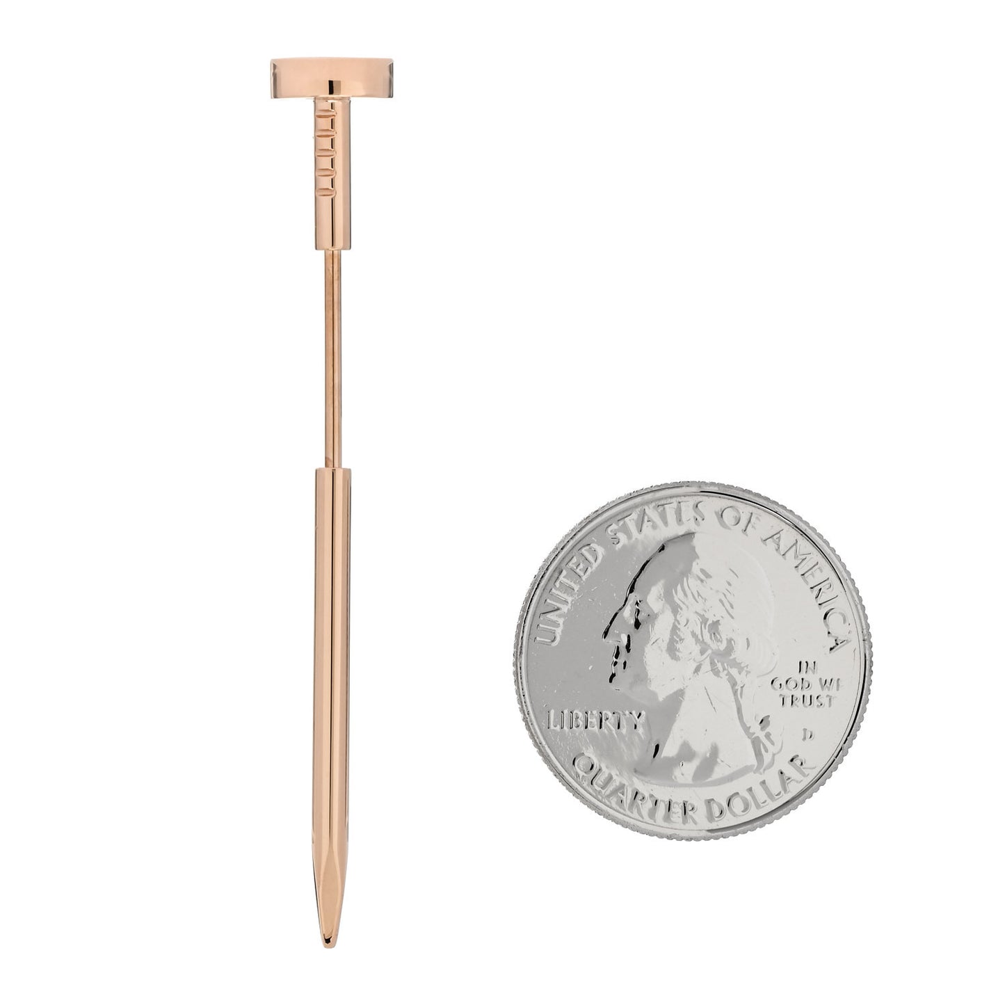 18K Pink Gold Small Juste Un Clou Tie Pin