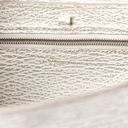 3.1 Phillip Lim 3.1 Textured Calfskin Medium Pashli Satchel Ivory Dove 7 of 14