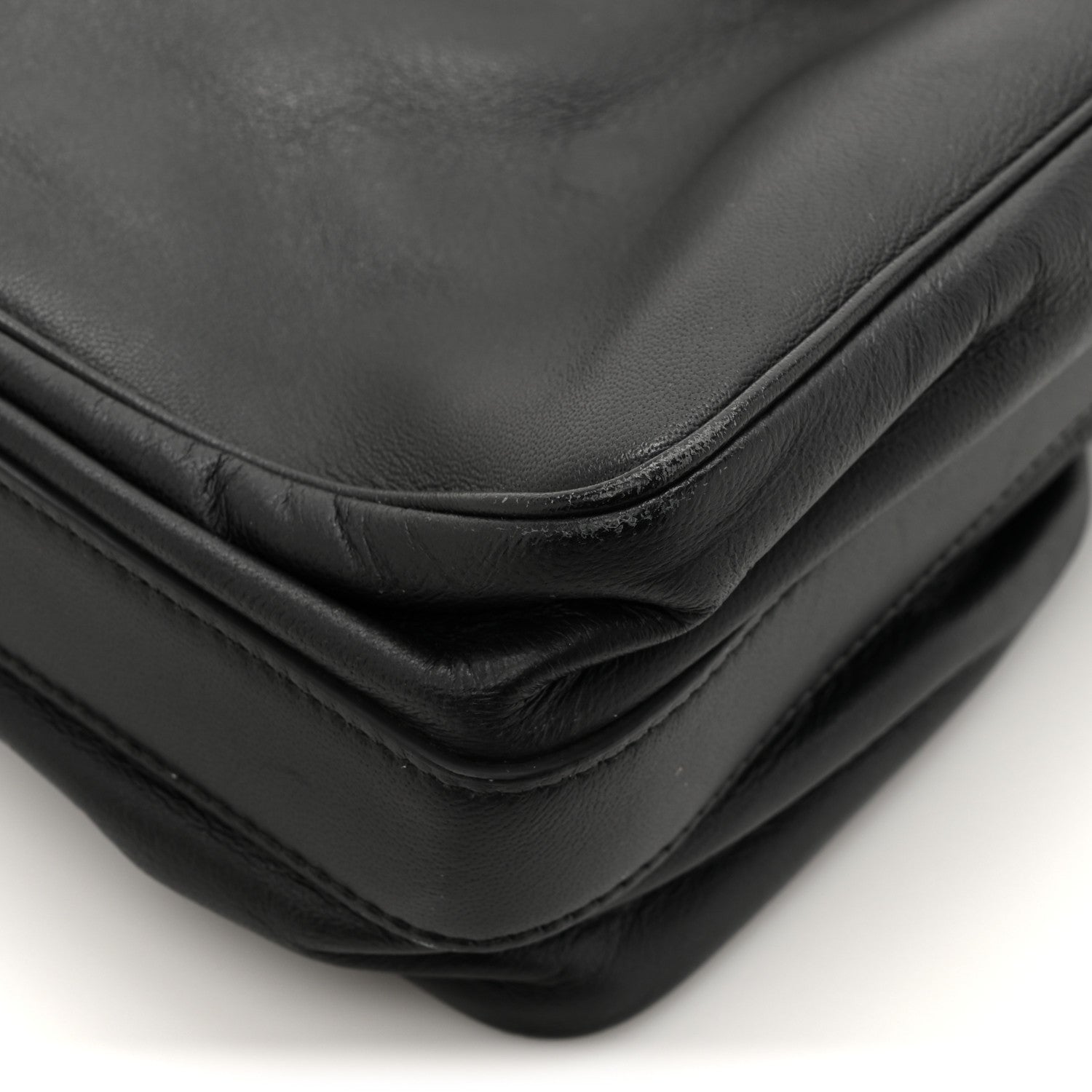 Bottega Veneta Nappa Intrecciato Small Double Pocket Flap Black 11 of 12