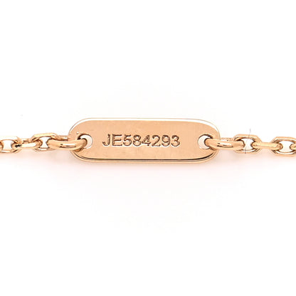 Van Cleef & Arpels 18K Yellow Gold Mother of Pearl Sweet Alhambra Pendant Necklace 5 of 6