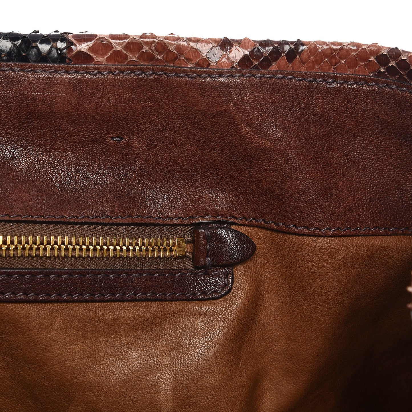 Python Patch Shopper Tote