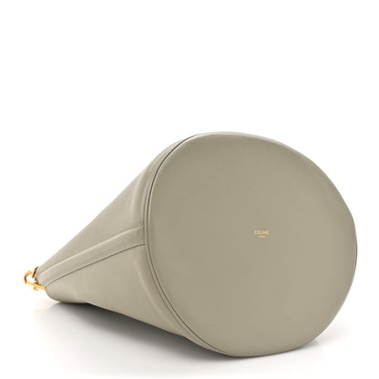 Celine Smooth Calfskin Bucket 16 Bag  Green Clay 5 of 15