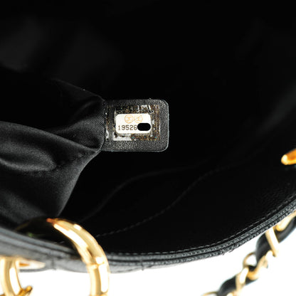 Chanel Caviar Quilted Grand Shopping Tote GST Black 7 of 7