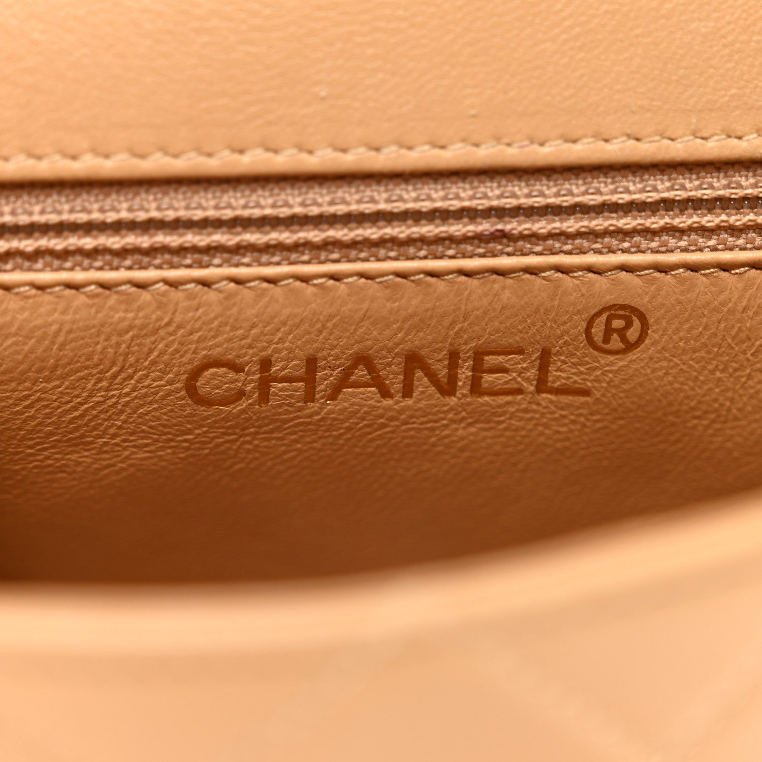 Chanel Lambskin Quilted Mini Camellia Flap Beige 6 of 12