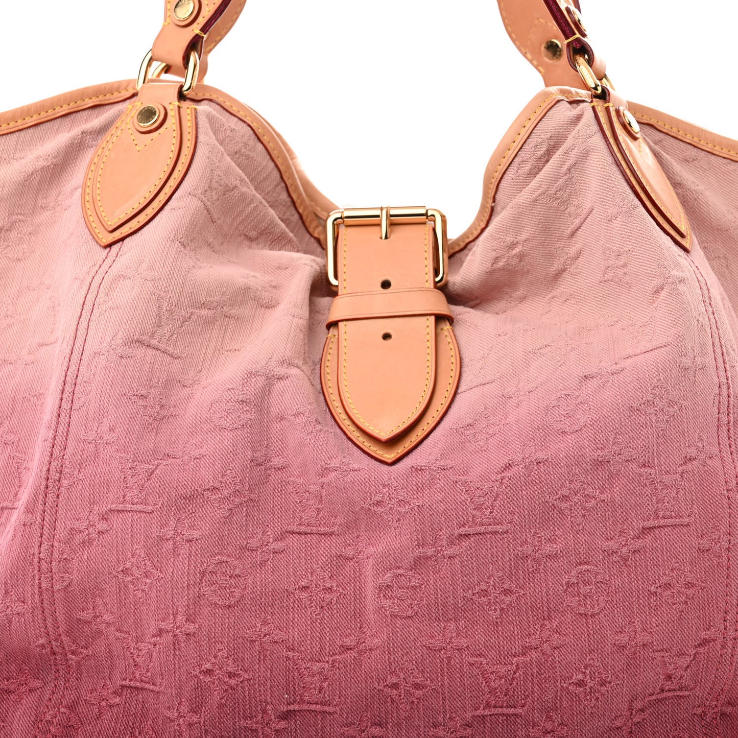 Denim Quilted Monogram Sunbeam Rouge Fauviste