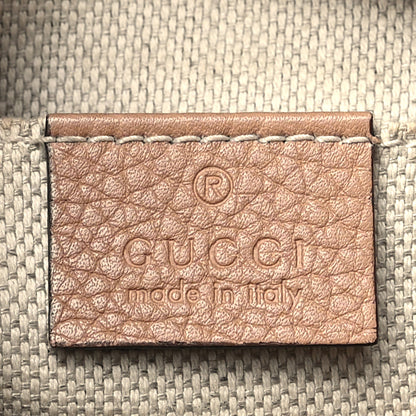 Gucci Pebbled Calfskin Small Soho Disco Bag Camelia 6 of 10