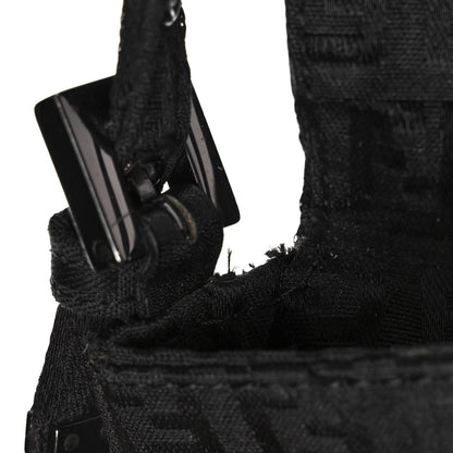 Fendi Zucchino Mini Baguette Black 10 of 14