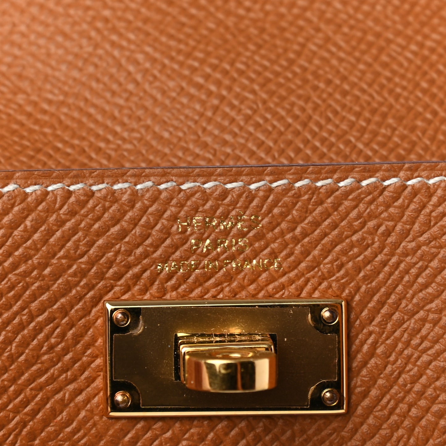 Epsom Kelly Pocket Compact Wallet Gold