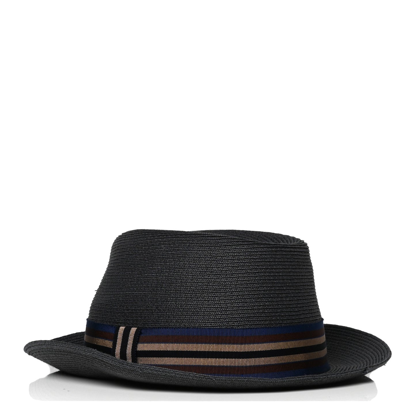 Straw Grosgrain Hat 60
