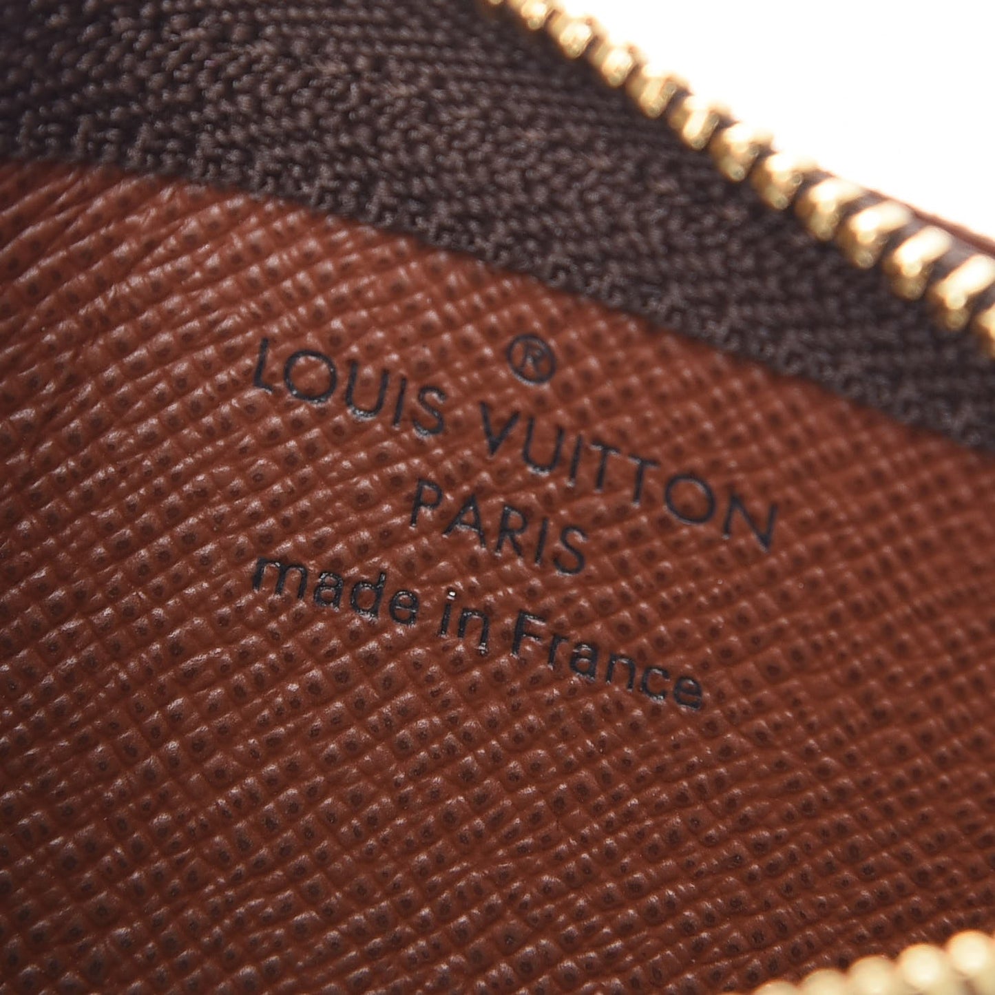 Monogram Key Pouch