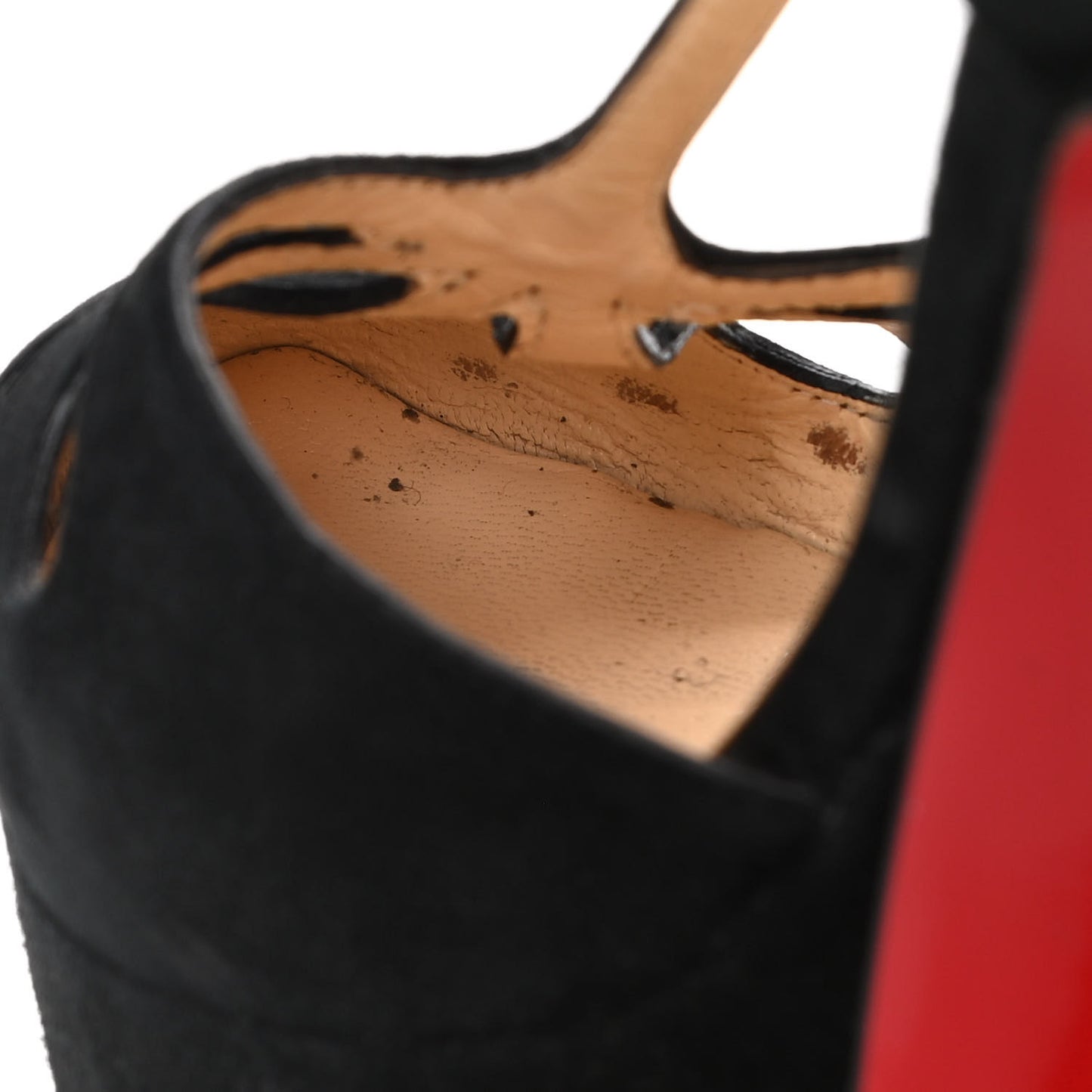 Veau Velours Mayada T-Strap Pumps 38 Black