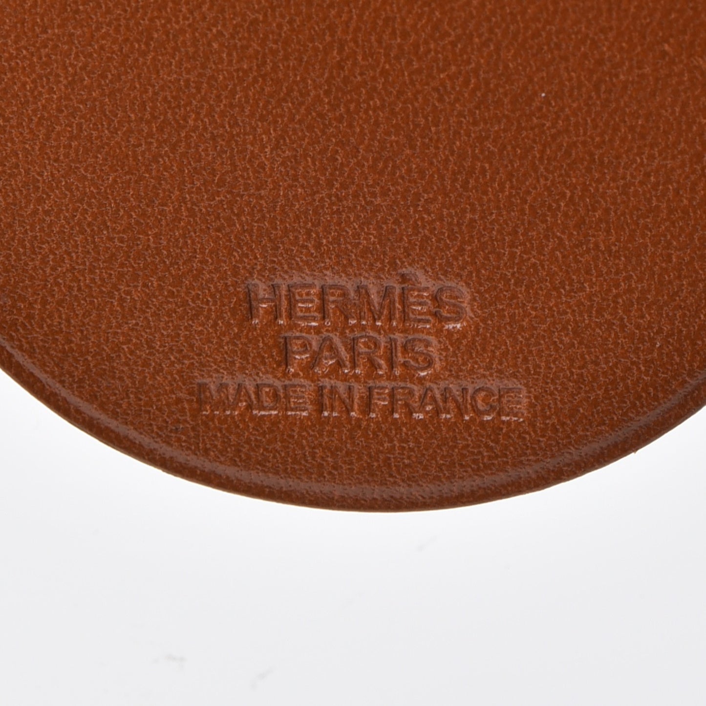 Barenia Horse Key Chain Fauve