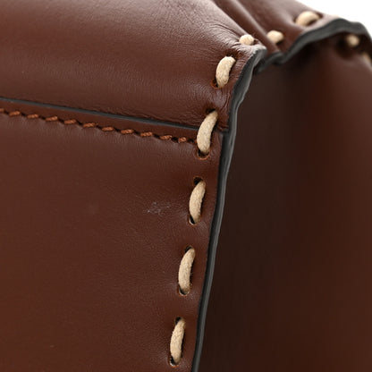 Fendi Vitello King Plexiglass Macro Stitchings Medium Fendi Sunshine Shopper Tote Praline 10 of 12