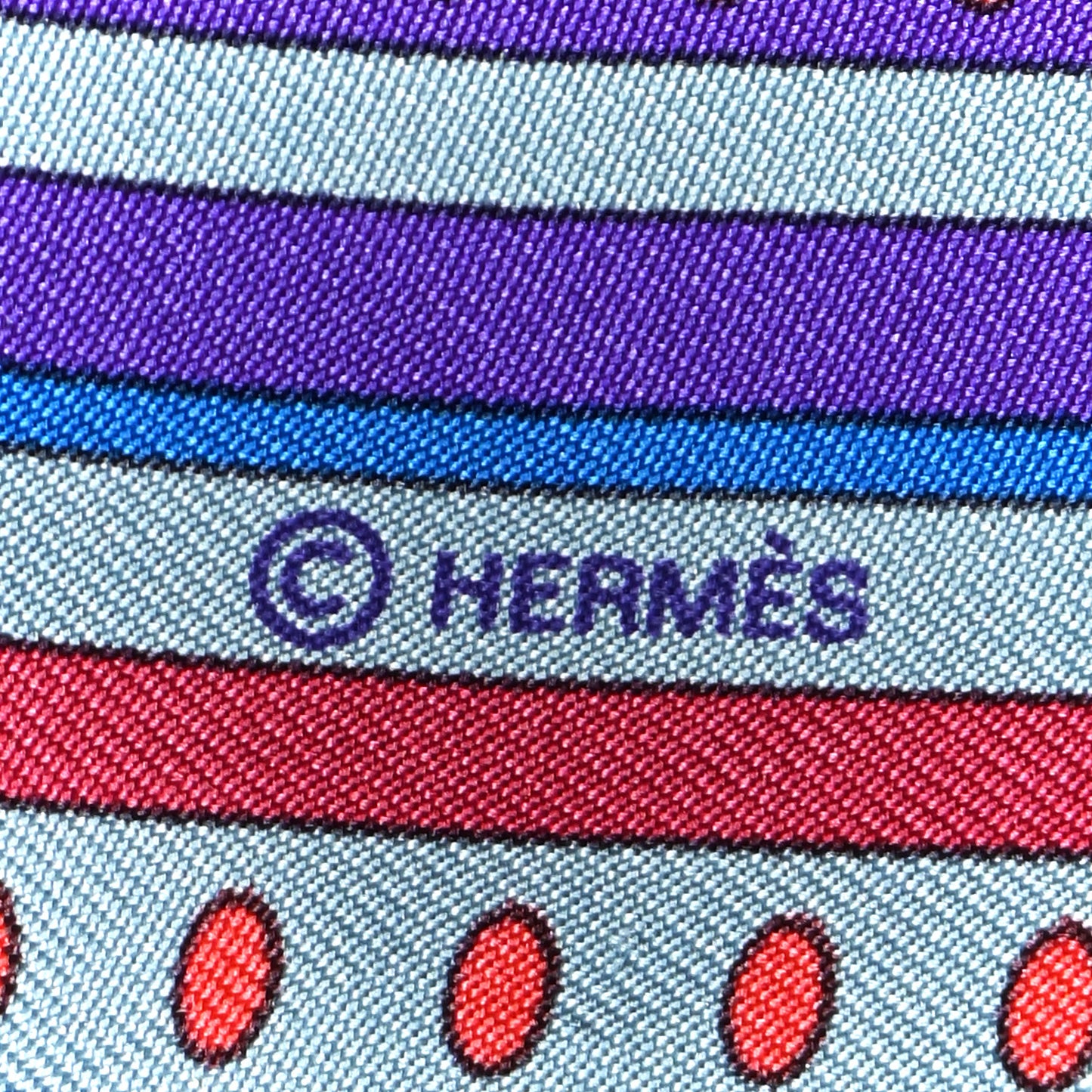 Silk Sequences Twilly Scarf Bleu Glacier