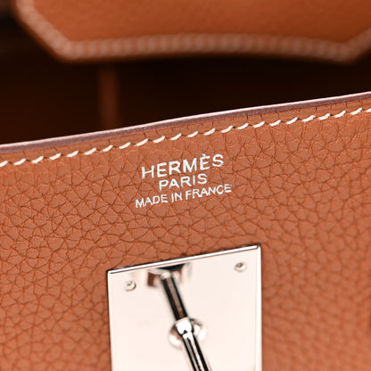 Hermes Togo Birkin 30 Gold 6 of 12