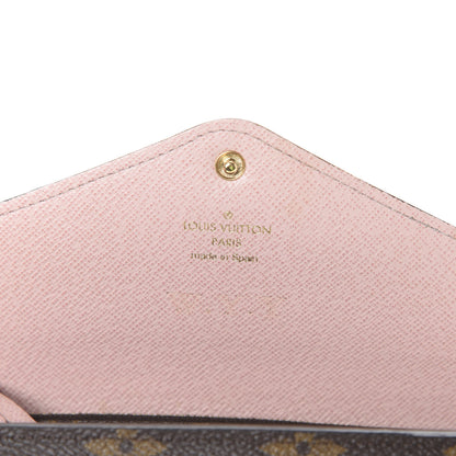 Louis Vuitton Monogram Josephine Wallet Rose Ballerine 7 of 11