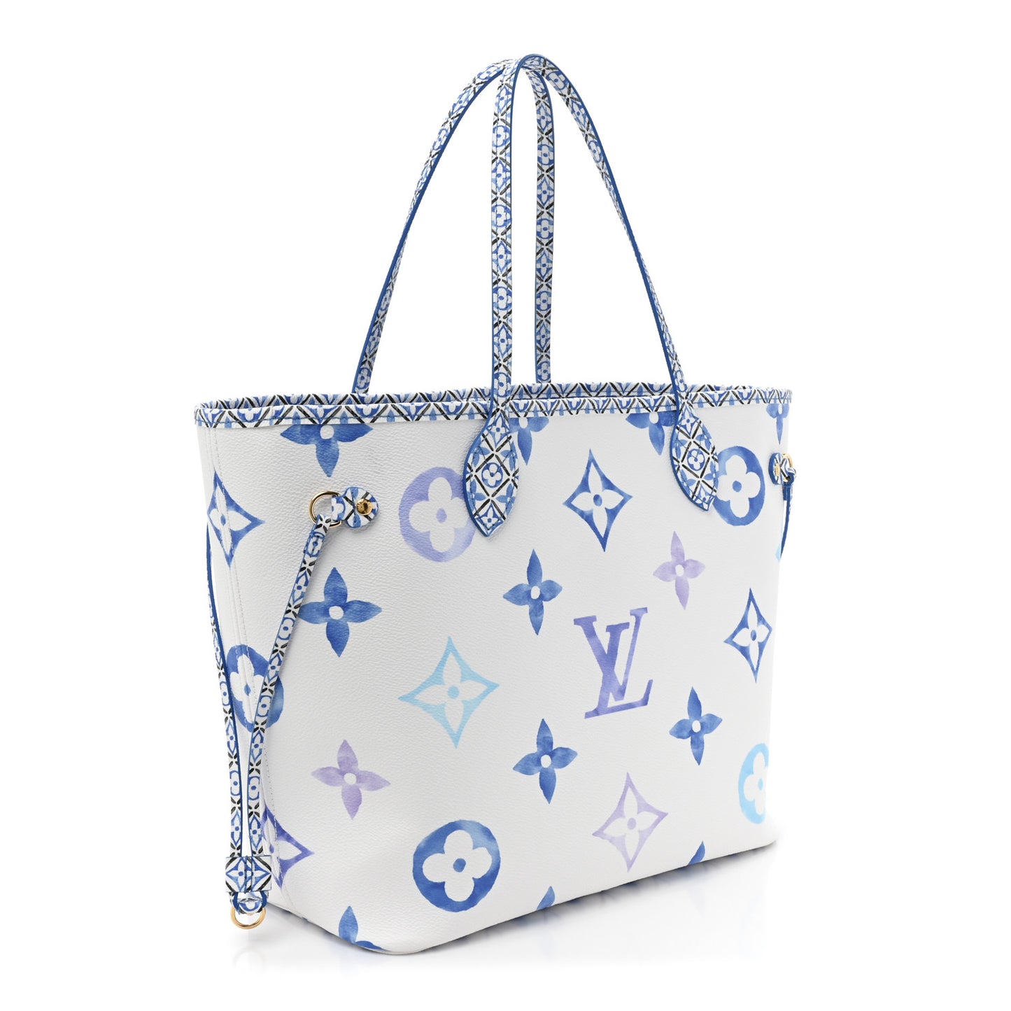 Monogram Giant By The Pool 2.0 Neverfull MM Blue