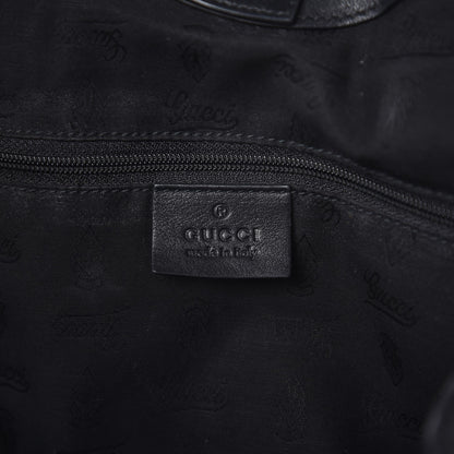 Gucci Guccissima Medium Sukey Tote Black 6 of 12