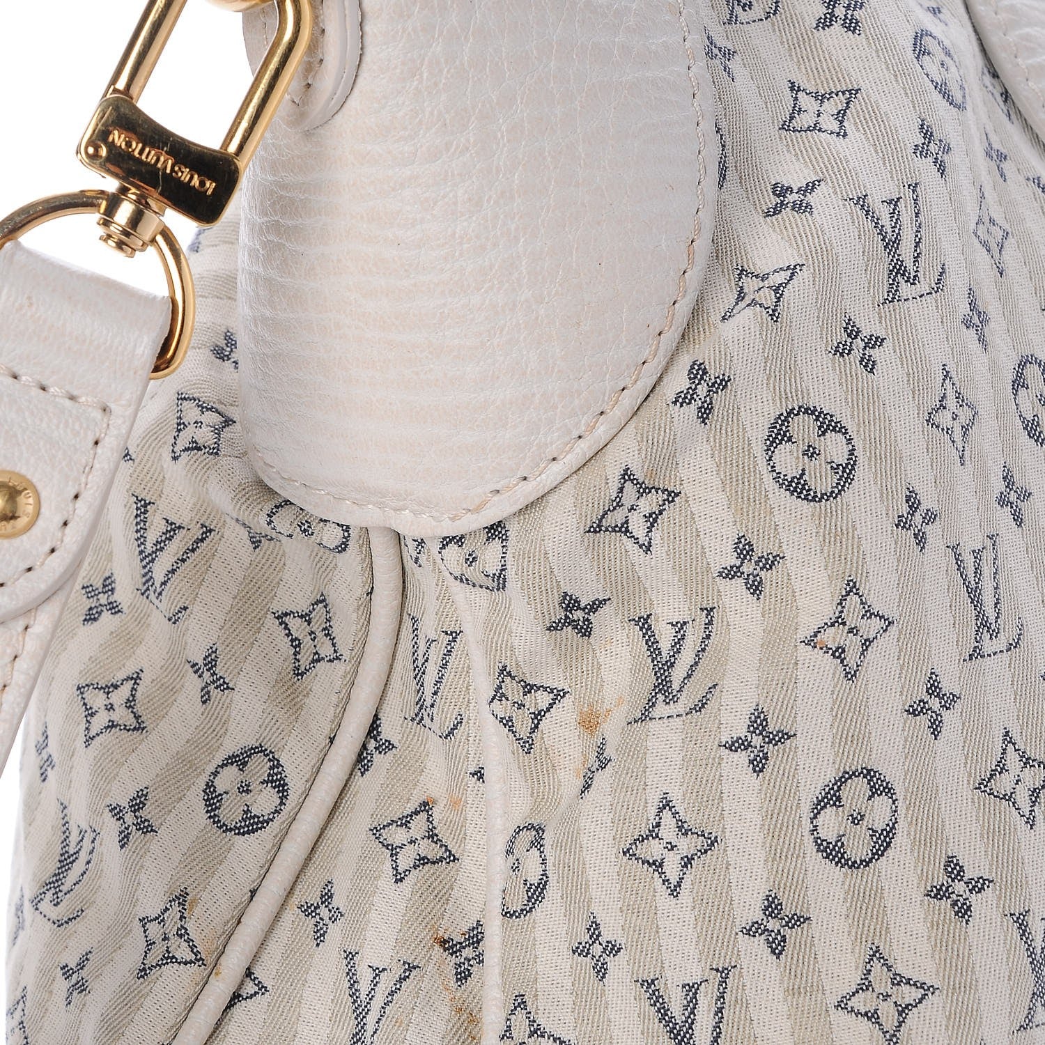 Louis Vuitton Mini Lin Croisette Marina GM Blue 10 of 10