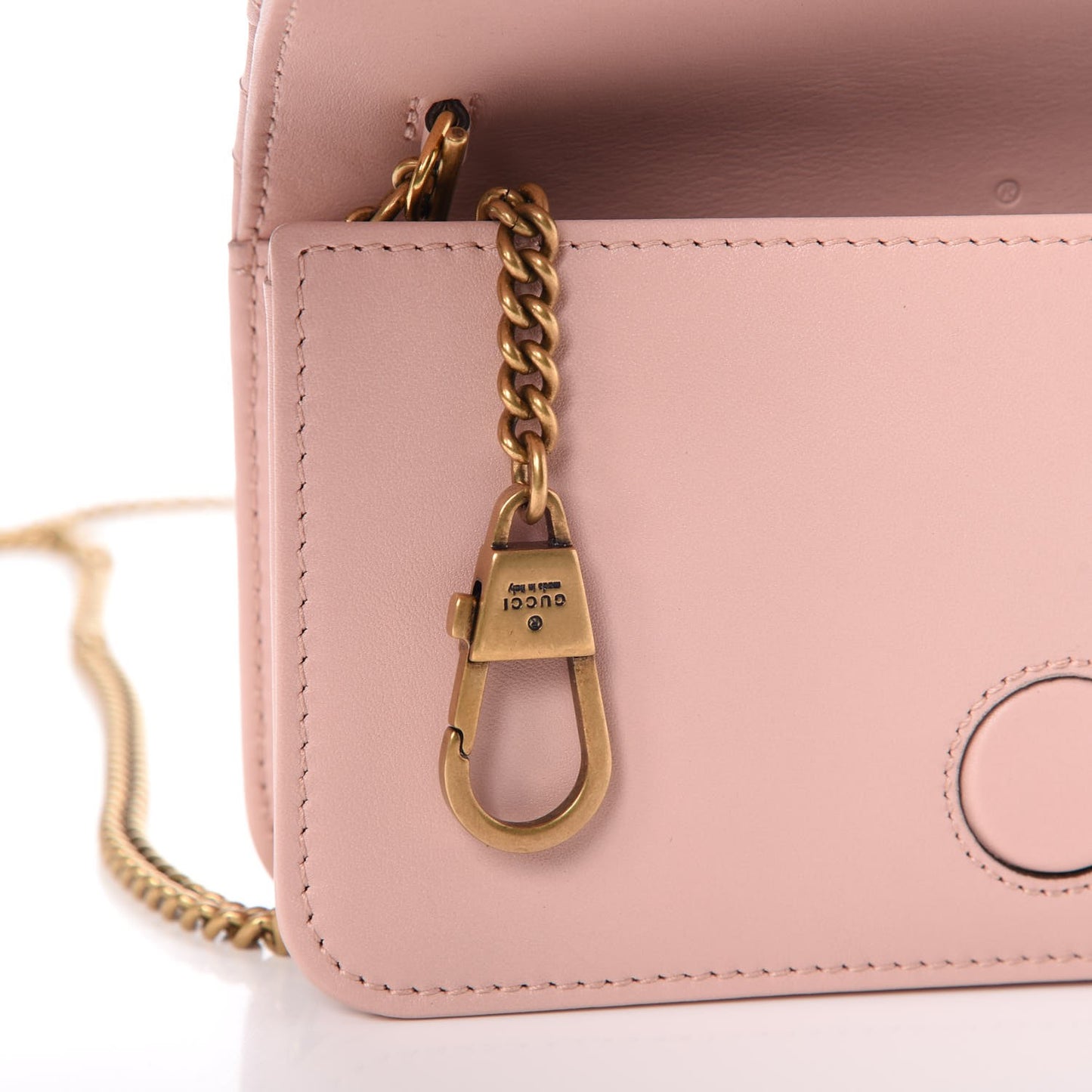 Calfskin Matelasse GG Marmont Mini Bag Perfect Pink