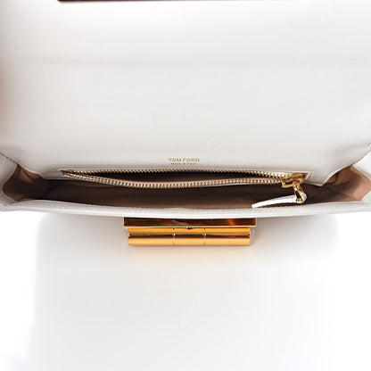 Tom Ford Calfskin Medium Natalia Chain Bag Chalk 5 of 11