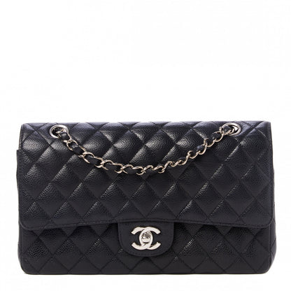 Chanel Caviar Quilted Medium Double Flap Black 1 of 9