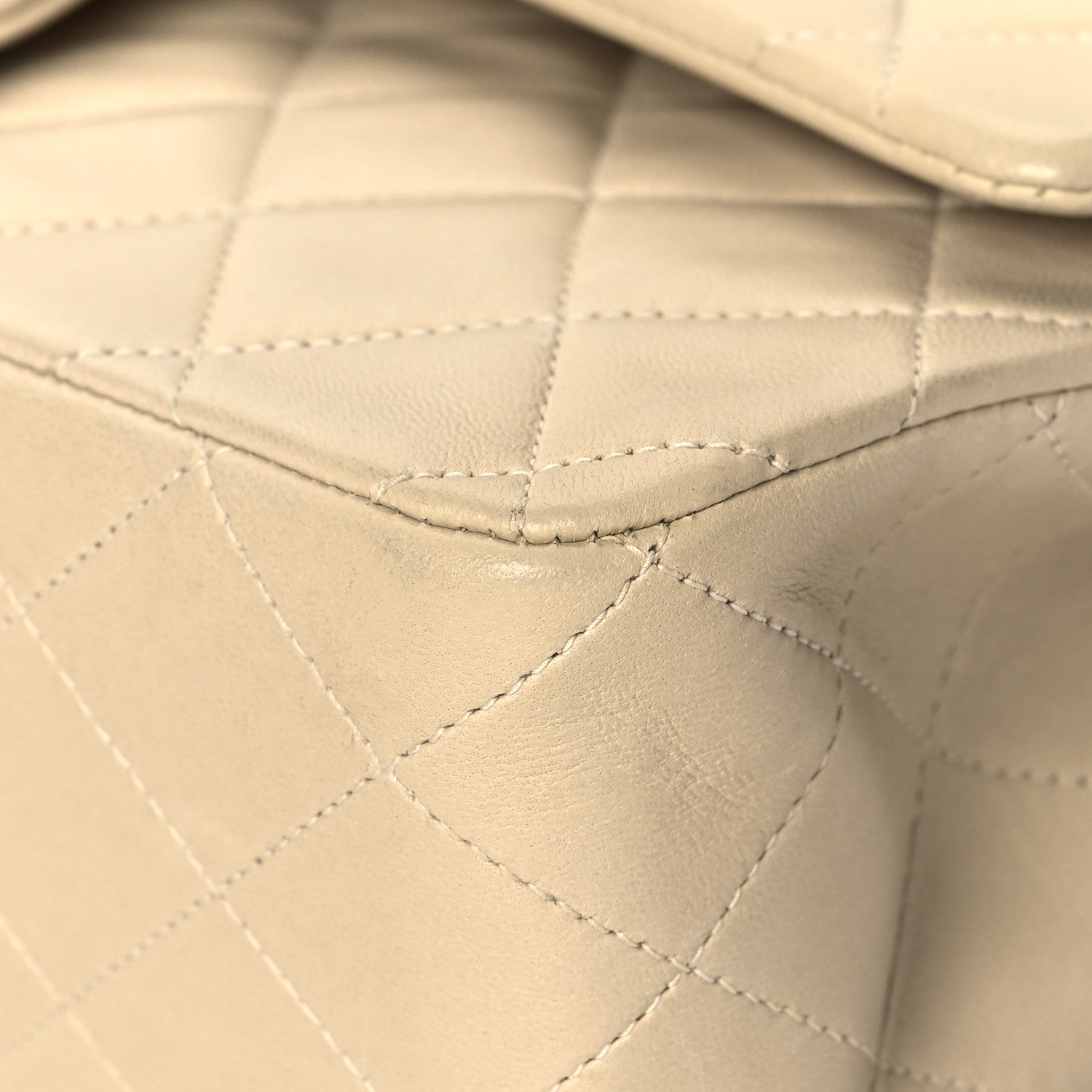 Chanel Lambskin Quilted Small Double Flap Beige 9 of 13