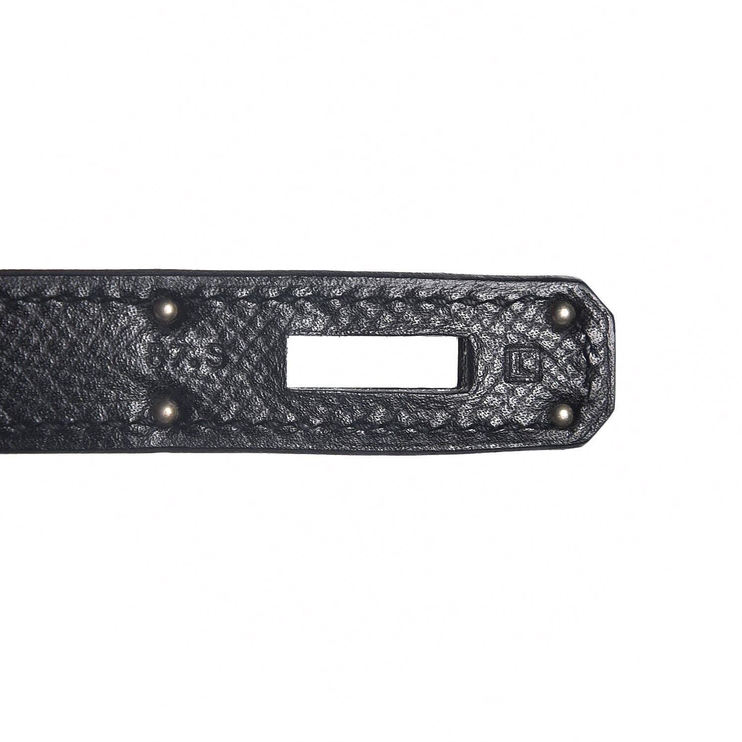 Hermes Epsom Kelly Sellier 35 Black 7 of 11