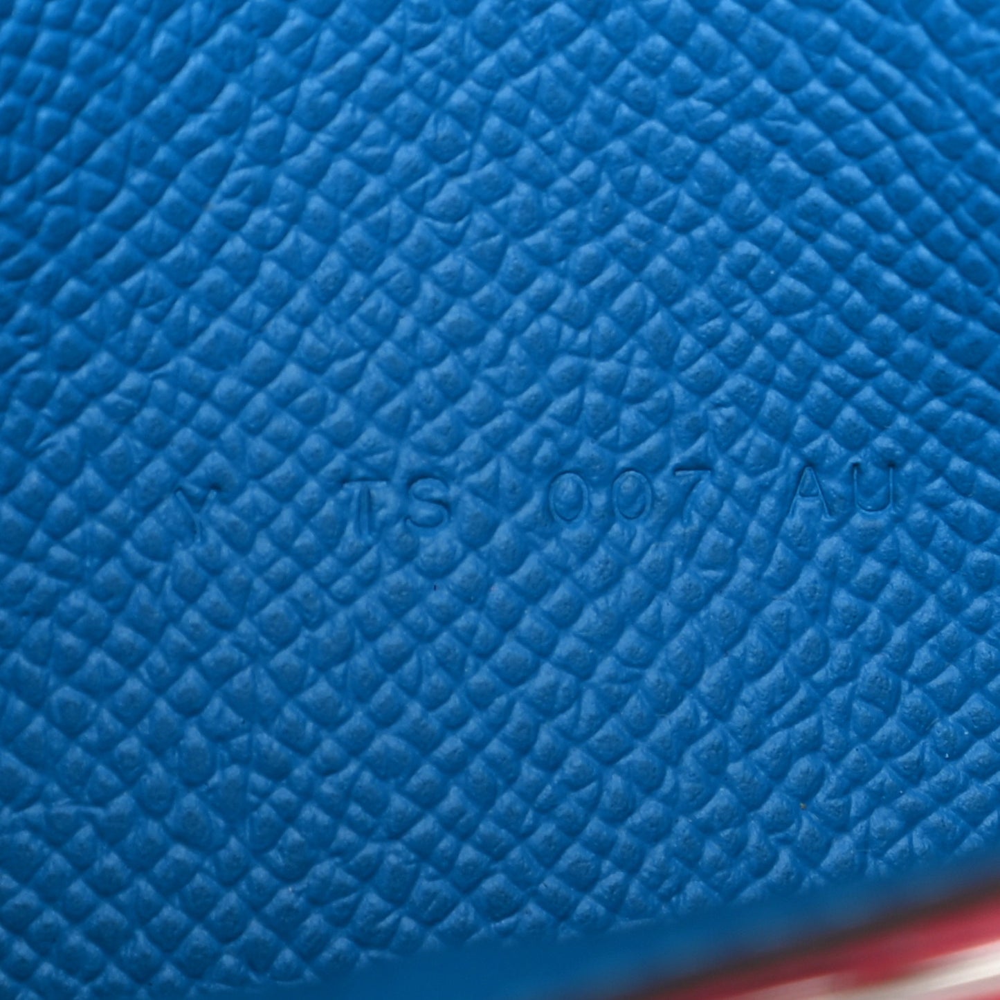 Epsom Tricolor Kelly Pocket Compact Wallet Rouge Coeur Rose Extreme Bleu Zanzibar