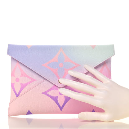 Louis Vuitton Monogram Giant Spring In The City Large Kirigami Pochette Sunrise Pastel 2 of 8