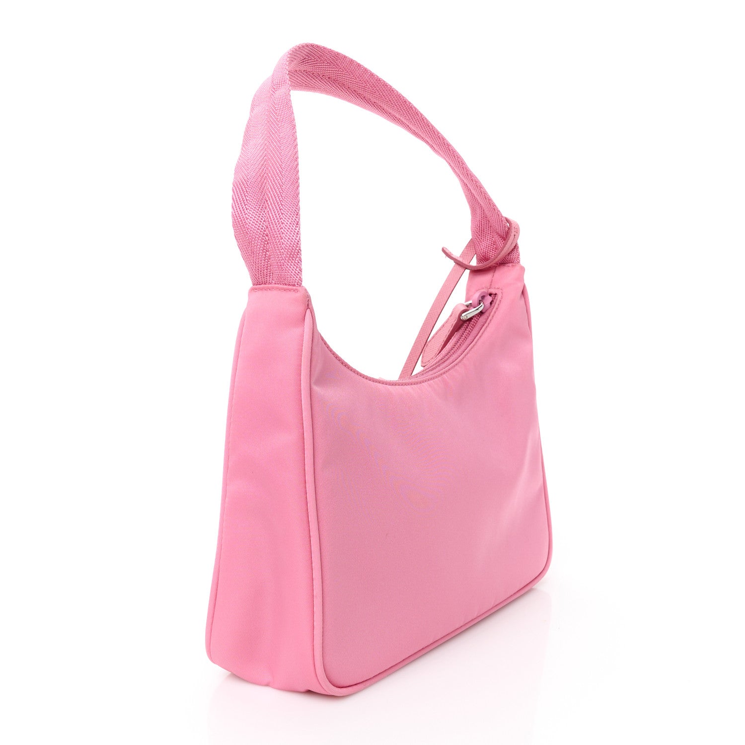 Prada Tessuto Nylon Mini Re-Edition 2000 Bag Begonia 3 of 10