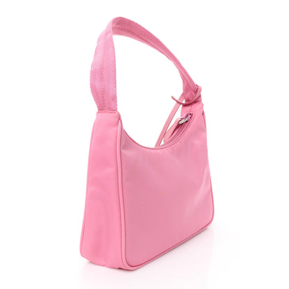 Prada Tessuto Nylon Mini Re-Edition 2000 Bag Begonia 3 of 10