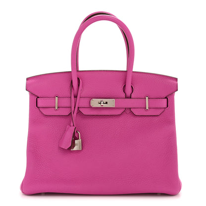 Hermes Taurillon Clemence Birkin 30 Magnolia 1 of 11