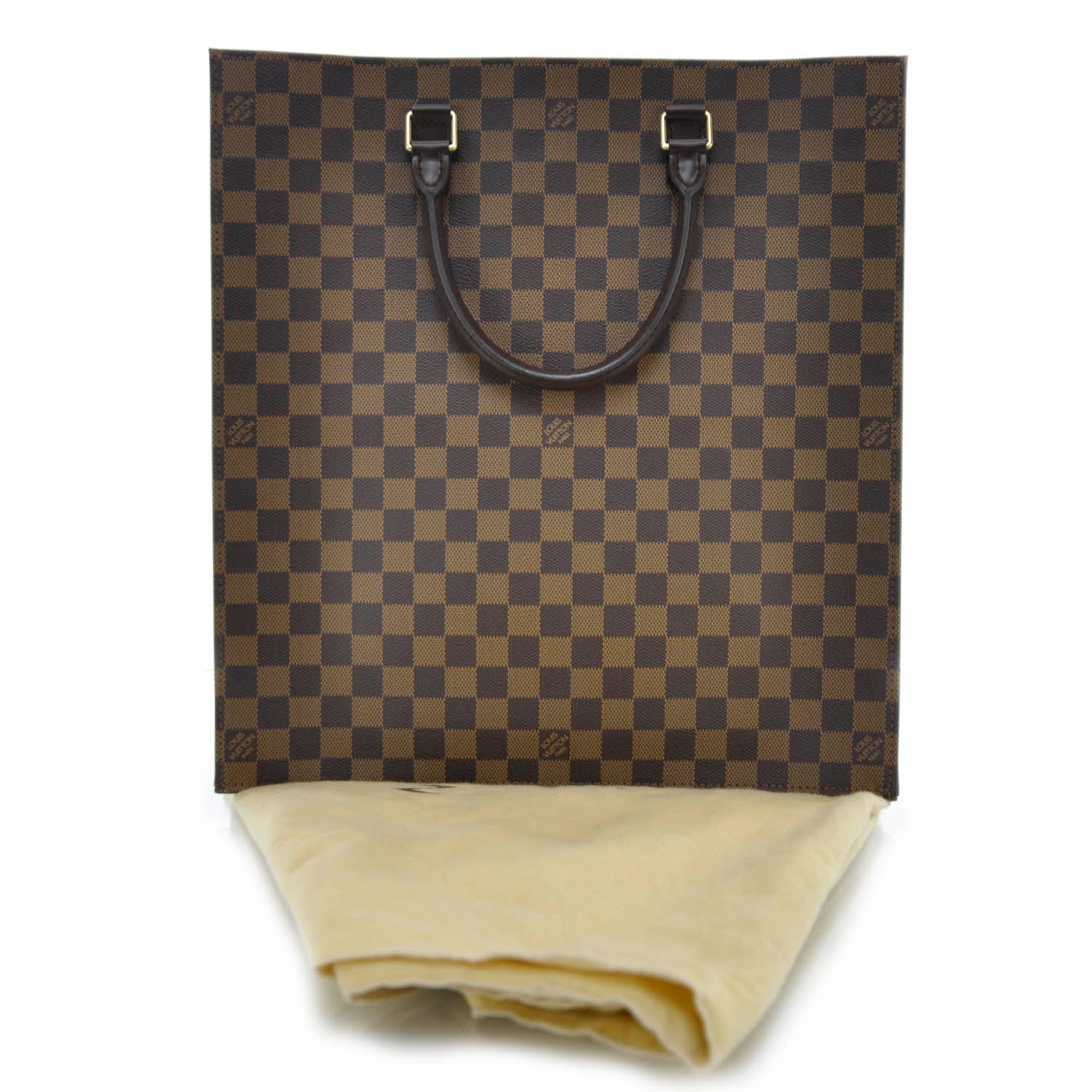 Louis Vuitton Damier Ebene Sac Plat 3 of 7