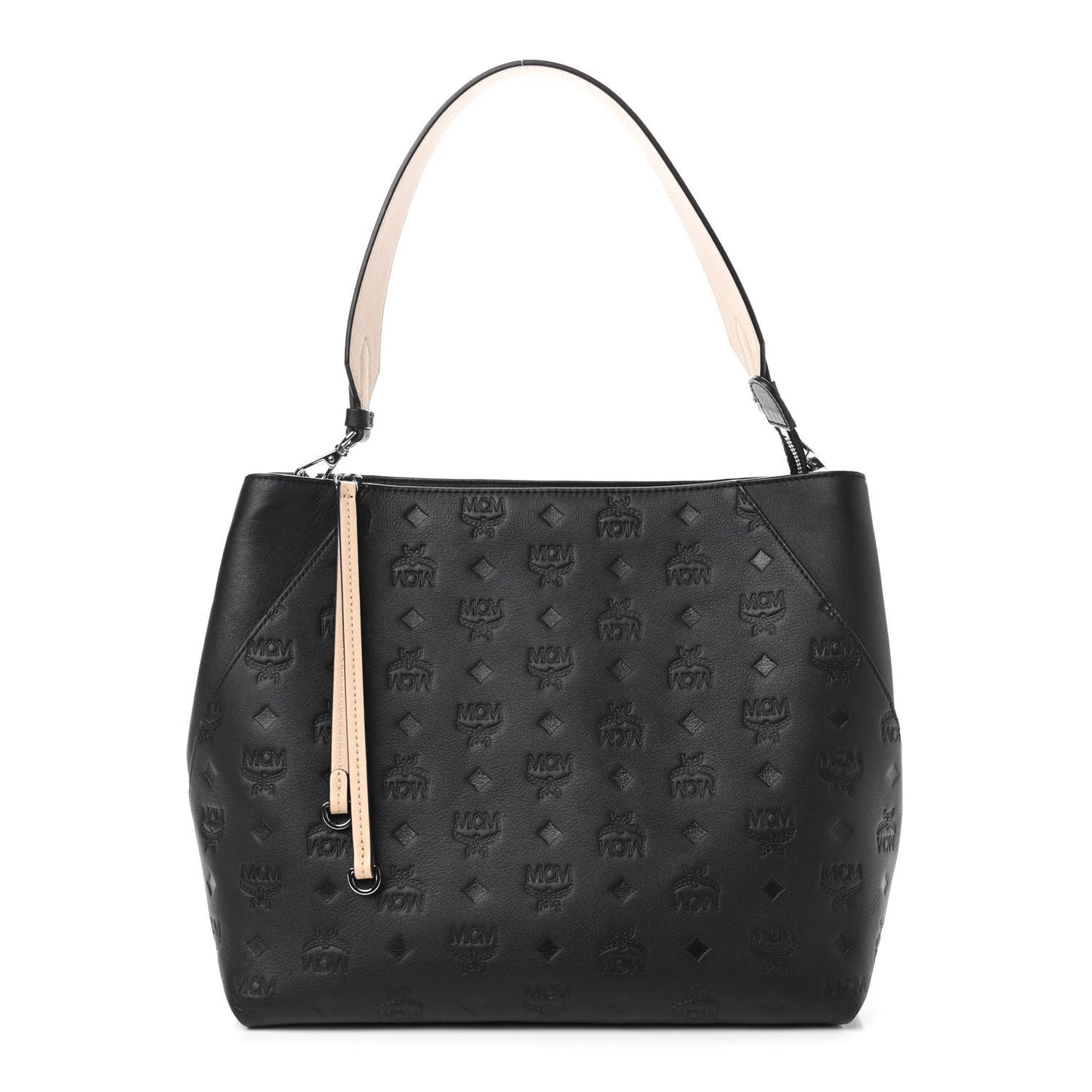 Calfskin Ottomar Medium Klara Hobo Black