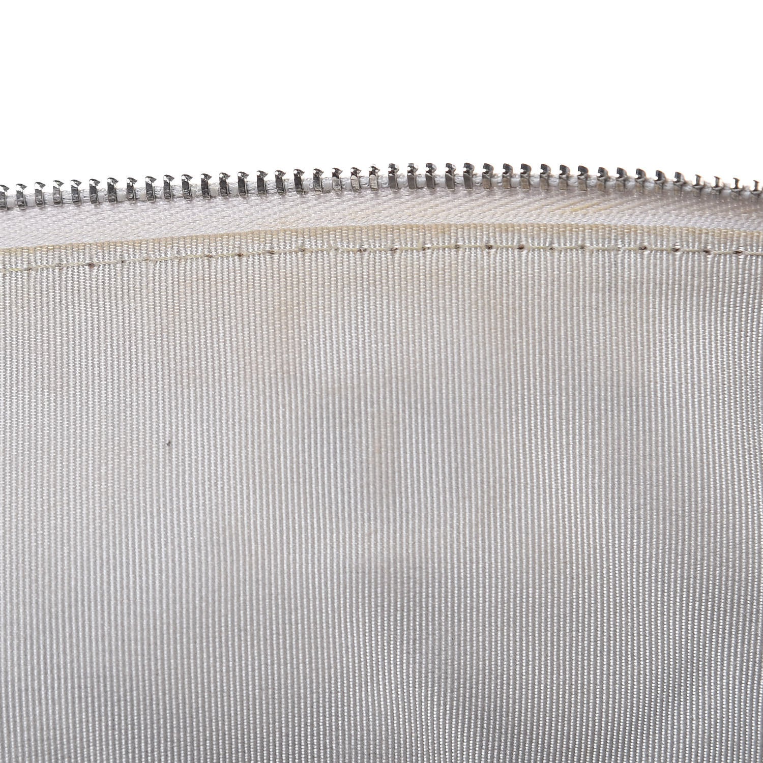 Chanel Metallic Calfskin Quilted Large Cosmo Cosmetic Case Silver 10 of 13