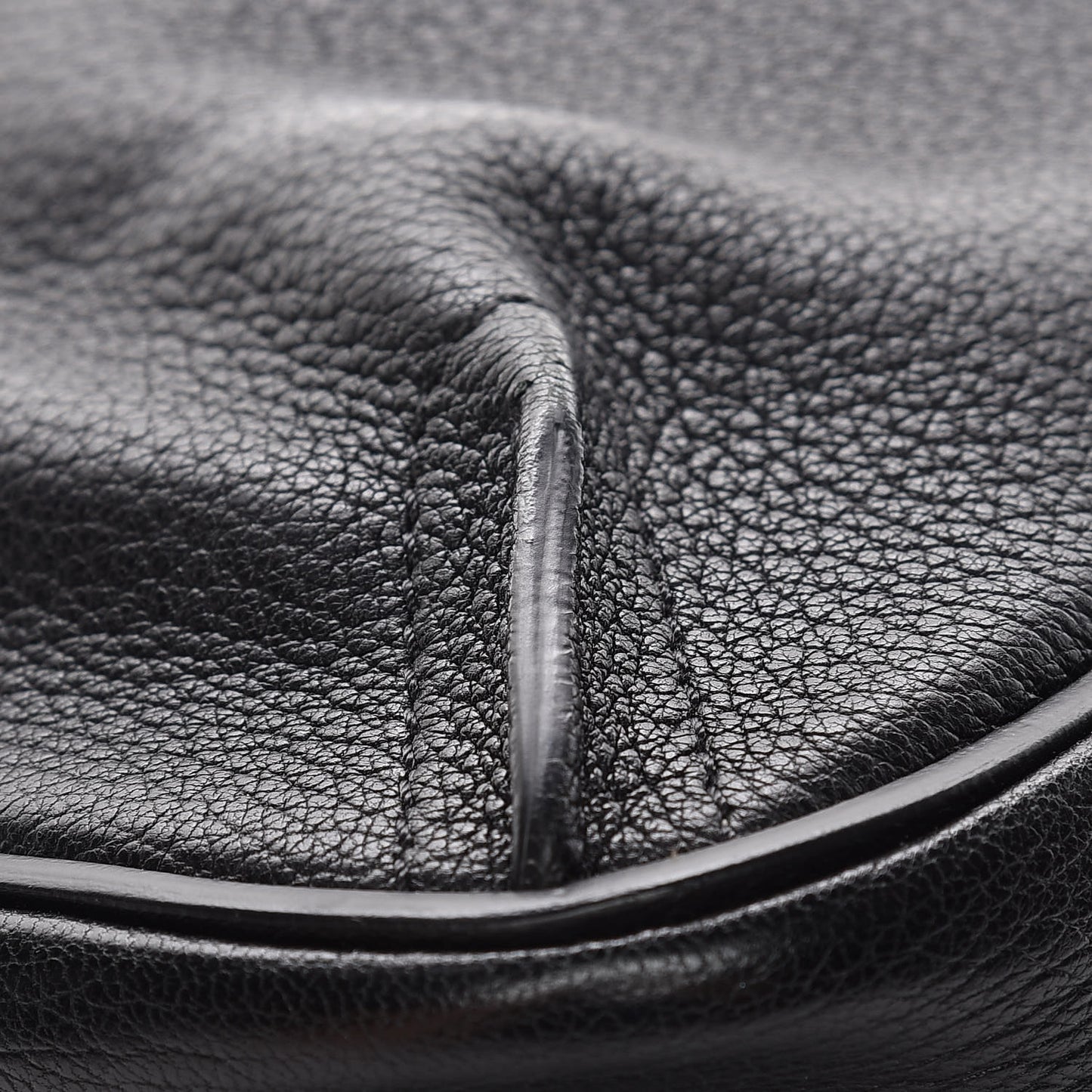 Grained Lambskin Calfskin Medium Lexa Shoulder Bag Black