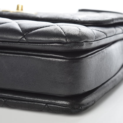 Chanel Lambskin Quilted Small Trendy CC Dual Handle Flap Bag Black 15 of 17