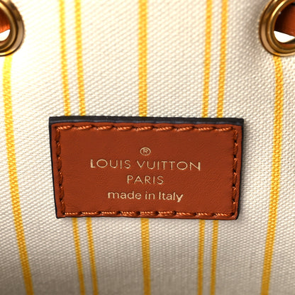 Louis Vuitton Raffia Calfskin Monogram Neonoe MM Tan 5 of 8