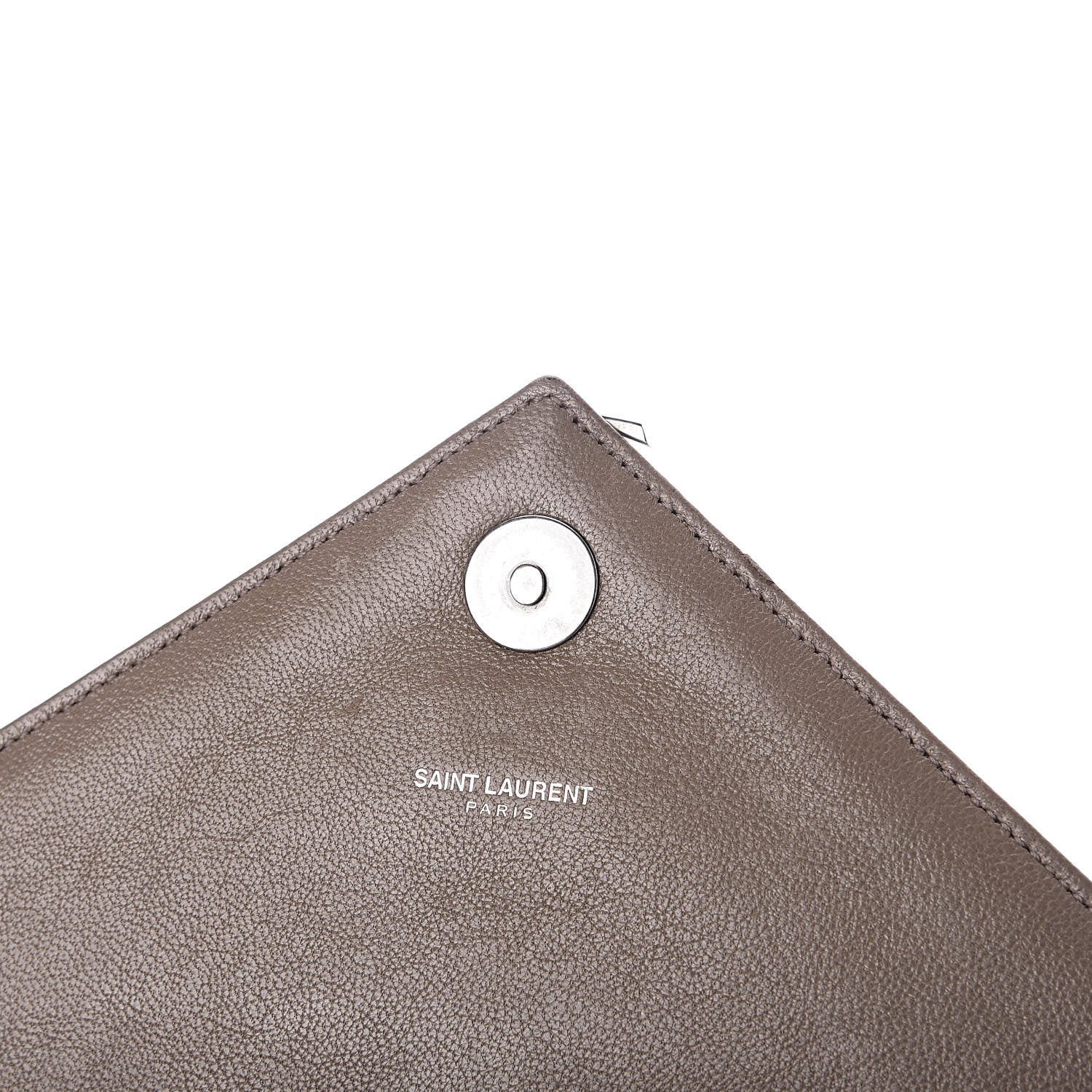 Saint Laurent Sheepskin Matelasse Chevron Monogram Medium College Bag Fard 13 of 15