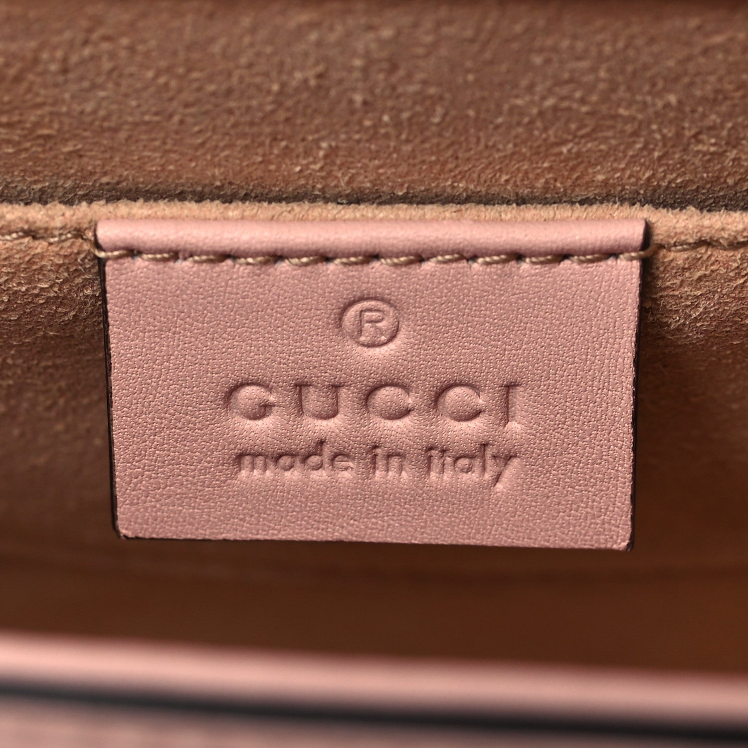Gucci Calfskin Crystal Star Embroidered Small Padlock Shoulder Bag Perfect Pink Multicolor 5 of 7